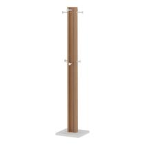 Cabideiro 38,2x165,5x33 cm Amêndoa/Branco Tecnomobili Cabideiro 38,2x165,5x33 cm Amêndoa/Branco Tecnomobili