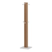 Cabideiro 38,2x165,5x33 cm Amêndoa/Branco Tecnomobili Cabideiro 38,2x165,5x33 cm Amêndoa/Branco Tecnomobili