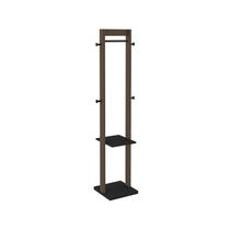 Cabideiro 43x165,5x33 cm Nogal/Preto Tecnomobili Cabideiro 43x165,5x33 cm Nogal/Preto Tecnomobili