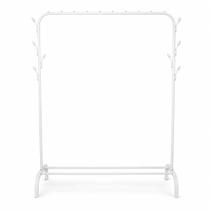 Cabideiro Arara Para Closets Com Prateleira Florida 147cm Jolitex Mek - Branco