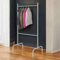 Cabideiro Arara Varal De Chão Organizador De Roupa Aberto