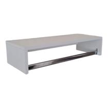 Cabideiro Armário Aéreo Quarto Lojas De Roupas Parede Closet hoteis 60 x 25 x 12