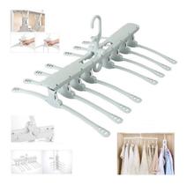 Cabideiro Compacto Cabide Organizador Roupas Blusas Camisas