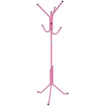 Cabideiro De Chão Pintura Eletrostática Rosa