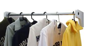 Cabideiro De Parede 80 cm Arara Camiseiro Calceiro Branco Laca Cabideiro De Parede 80 cm Arara Camiseiro Calceiro Branco Laca