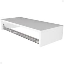 Cabideiro De Parede Arara Porta Roupas Quarto Closet 60cm Cabideiro De Parede Arara Porta Roupas Quarto Closet 60cm