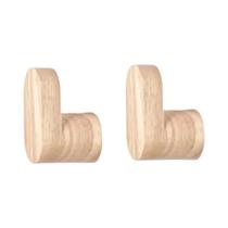 Cabideiro De Parede Em Madeira Natural Para Chaves, Chapéus, Cachecóis E Bolsas, Suporte De