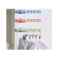 Cabideiro De Parede Organizador Varal Portátil Janela Viagem