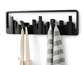 Cabideiro de parede Skyline Mulkti Hooks Umbra