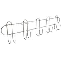 Cabideiro de Parede Suporte com 10 Ganchos Para Roupas Utensílios Bolsas Cabideiro de Parede Suporte com 10 Ganchos Para Roupas Utensílios Bolsas