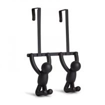Cabideiro de Porta Buddy Preto - Umbra Cabideiro de Porta Buddy Preto - Umbra
