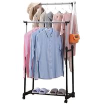 Cabideiro De Roupas Arara Com Sapateira Chão Regulável Dupla