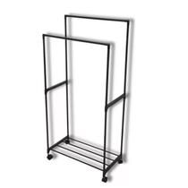 Cabideiro Dupla Araras Closet 5kg Slim Organizador