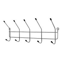 Cabideiro Duplo 5 Ganchos para suporte de cozinha 19x45cm