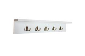 Cabideiro Gancho Duplo com Prateleira