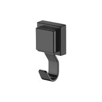 Cabideiro Gancho Ventosa Para Banheiro Cozinha Preto Fosco Cabideiro Gancho Ventosa Para Banheiro Cozinha Preto Fosco