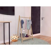 Cabideiro Infantil Simples De Madeira Para Roupas Promok Cabideiro Infantil Simples De Madeira Para Roupas Promok