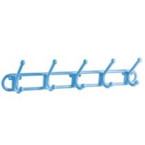 Cabideiro Multiuso com 5 Ganchos Prático e Fácil 3 Cores Disponíveis - Lig Brin Cabideiro Multiuso com 5 Ganchos Prático e Fácil 3 Cores Disponíveis - Lig Brin