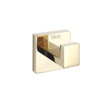 Cabideiro Para Banheiro Suporte Gancho Parede Aço Inox Dourado