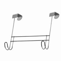 Cabideiro para Porta 2 Ganchos para Pendurar Toalhas