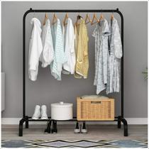 Cabideiro Para Roupa Arara Organizador de Aço C/ Sapateira Cabideiro Para Roupa Arara Organizador de Aço C/ Sapateira