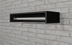 Cabideiro Parede Arara Porta Roupas Closet, Quarto parede Mdf