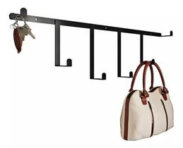 Cabideiro Parede Decorativo Pendurador GanchosFerro45x16x5