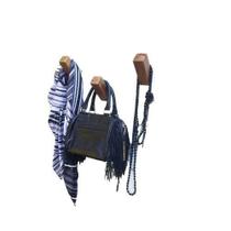 Cabideiro Parede Madeira Artesanal 3 Pinos 4x12cm Cabideiro Parede Madeira Artesanal 3 Pinos 4x12cm