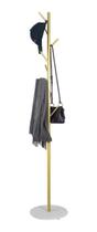 Cabideiro Pendurar Roupas Com Base De Mármore Chão Dourado Cabideiro Pendurar Roupas Com Base De Mármore Chão Dourado