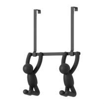 Cabideiro porta acessório resistente 2 ganchos suporta 2,6kg