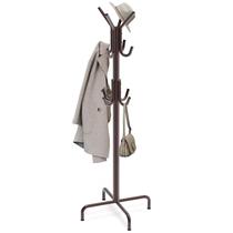 Cabideiro Simples Simple Houseware com 12 Ganchos Bronze 39x39x183 cm Cabideiro Simples Simple Houseware com 12 Ganchos Bronze 39x39x183 cm