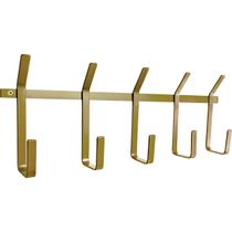 Cabideiro Suporte Moderno De Parede Bars Em Aço 5 Ganchos Industrial Para Sala Quarto