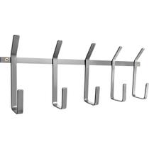 Cabideiro Suporte Moderno De Parede Bars Em Aço 5 Ganchos Industrial Para Sala Quarto