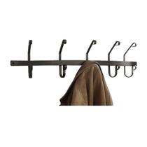 Cabideiro Village Wrought Iron 76 cm com 5 Ganchos