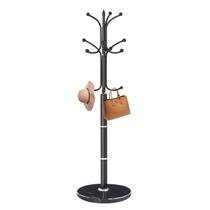 Cabideiro Waavryee de Metal com 12 Ganchos Base de Mármore Preto Cabideiro Waavryee de Metal com 12 Ganchos Base de Mármore Preto