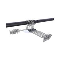 Cabides Antiderrapantes De Metal Dourado 10 Peças Com Dois Clipes Para Sutiã, Calças, Organizador De