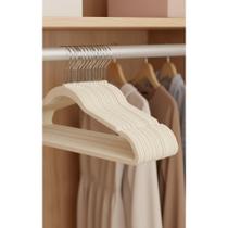 Cabides Aveludados Slim Adulto Antiderrapante 50 Un Cabides Aveludados Slim Adulto Antiderrapante 50 Un