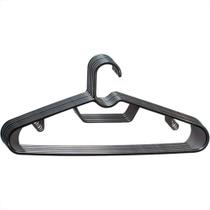 Cabides Com 12 Peças Preto - São Bernardo