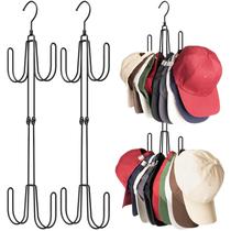 Cabides de chapéu NANATI para armário em aço inoxidável, pacote com 2 Cabides de chapéu NANATI para armário em aço inoxidável, pacote com 2