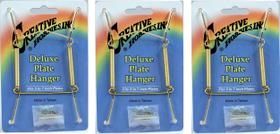 Cabides de exibição de placas Creative Hobbies Deluxe Gold Pack 3