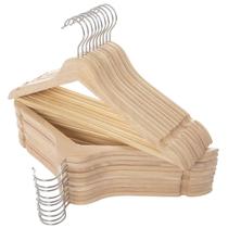 Cabides de madeira ELONG HOME Solid, pacote com 30, para camiseta e vestido Cabides de madeira ELONG HOME Solid, pacote com 30, para camiseta e vestido