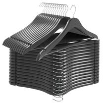 Cabides de madeira Utopia Home Premium, pacote com 30, duráveis e finos