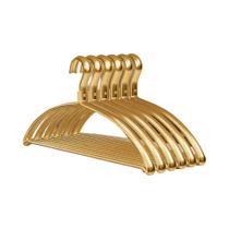 Cabides De Metal Antiderrapantes De Alta Resistência, Pacote Com 10, Para Armário, Cabides Para