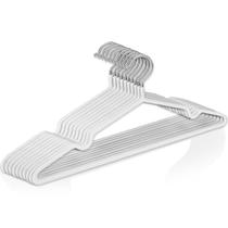 Cabides De Metal Emborrachado Adulto Roupa Calça 10 Unidades