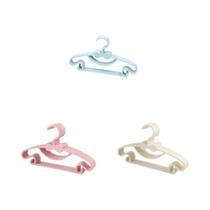 Cabides De Plástico Para Crianças, Pacote Com 10, Organizador De Roupas De Bebê À Prova De Vento,