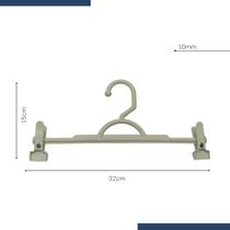 Cabides De Presilhas Saia E Calça 50 Unid100 Presilhas Branco Cabides De Presilhas Saia E Calça 50 Unid100 Presilhas Branco