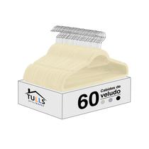 Cabides De Veludo Slim Ultra Finos Antideslizantes