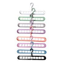 Cabides Mágicos Organizador Kit 5 Unidades 9 Furos MultiDobrável