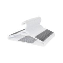 Cabides Neatfreak Slim Non Slip W Frame de plástico branco (40)