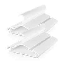 Cabides para Bebê BrFoYu 100 Unidades Antiderrapantes de Plástico Branco Cabides para Bebê BrFoYu 100 Unidades Antiderrapantes de Plástico Branco